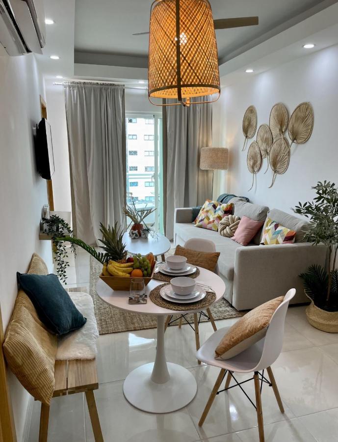 Апартаменти Ambar 5D - Centrico Apart Estilo Boho Chic Санто-Домінго Екстер'єр фото